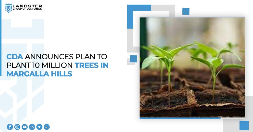 CDA Plant 10 Million Trees in Margalla Hills