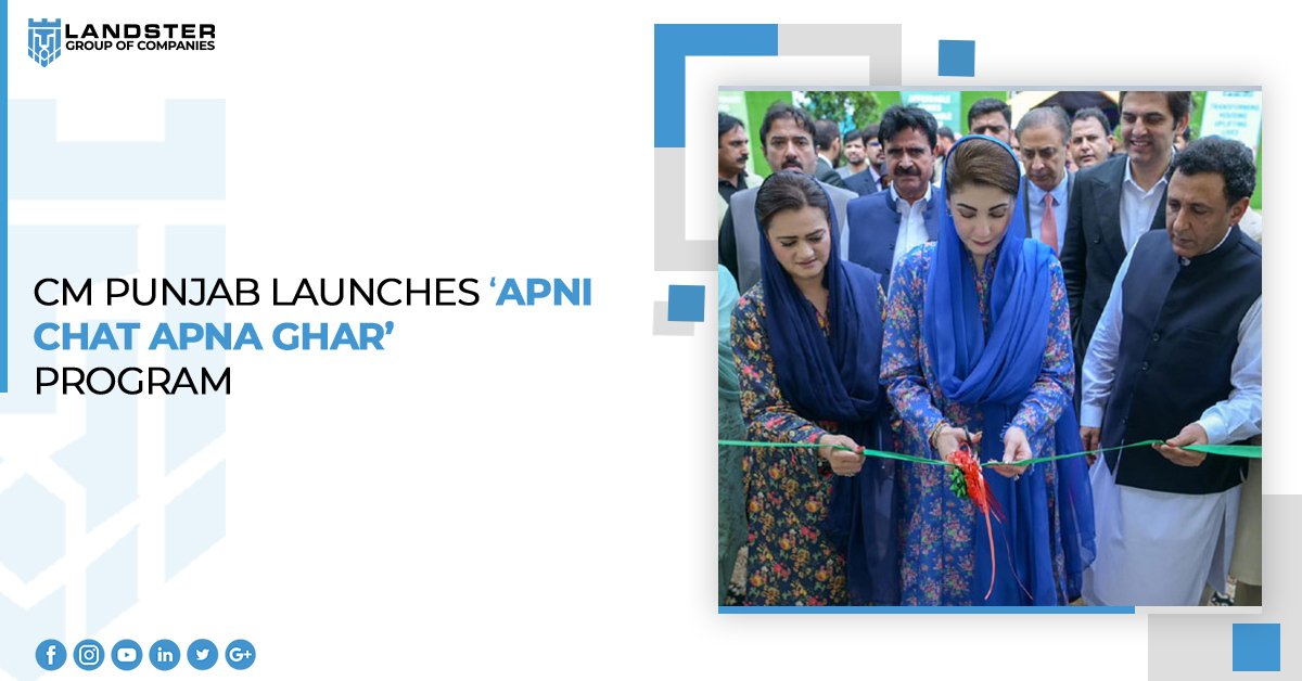 CM Punjab launches ‘Apni Chat Apna Ghar’ program