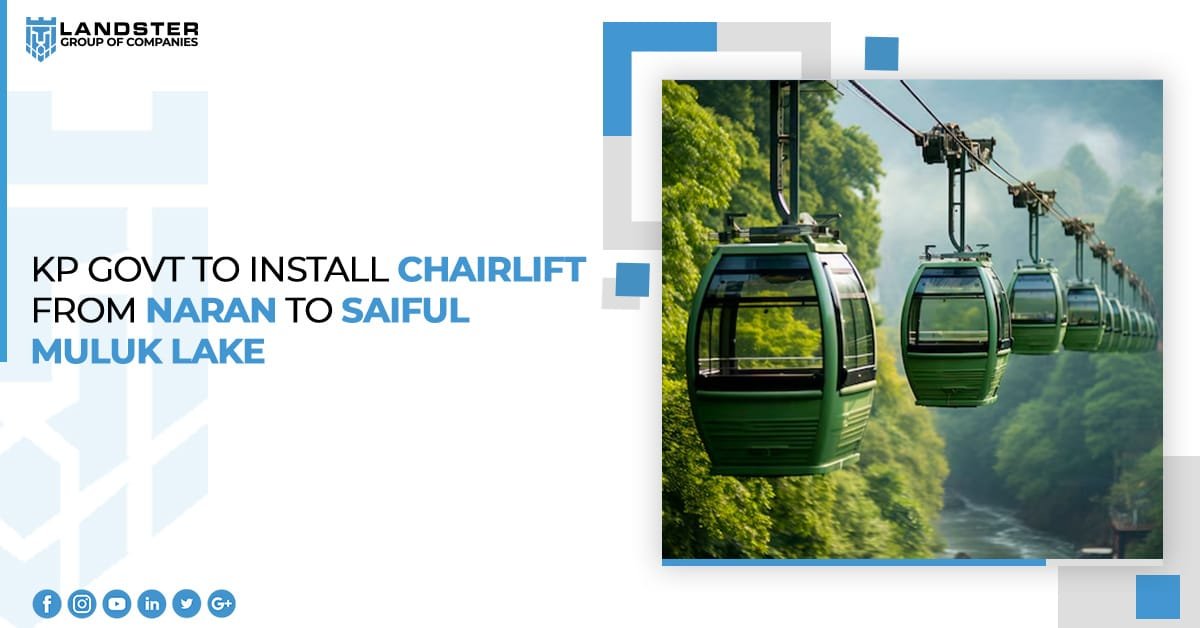 Chairlift from Naran to Saiful Muluk Lake