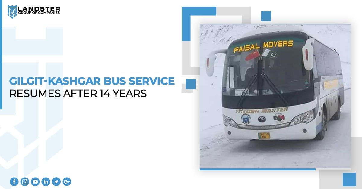 Gilgit-Kashgar bus service resumes after 14 years